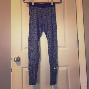 Nike polka dot leggings