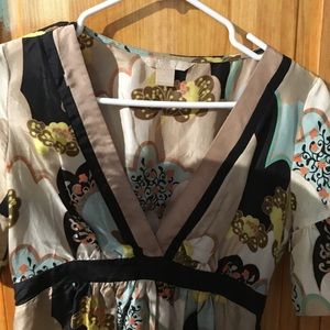 Hype silk blouse size Small.