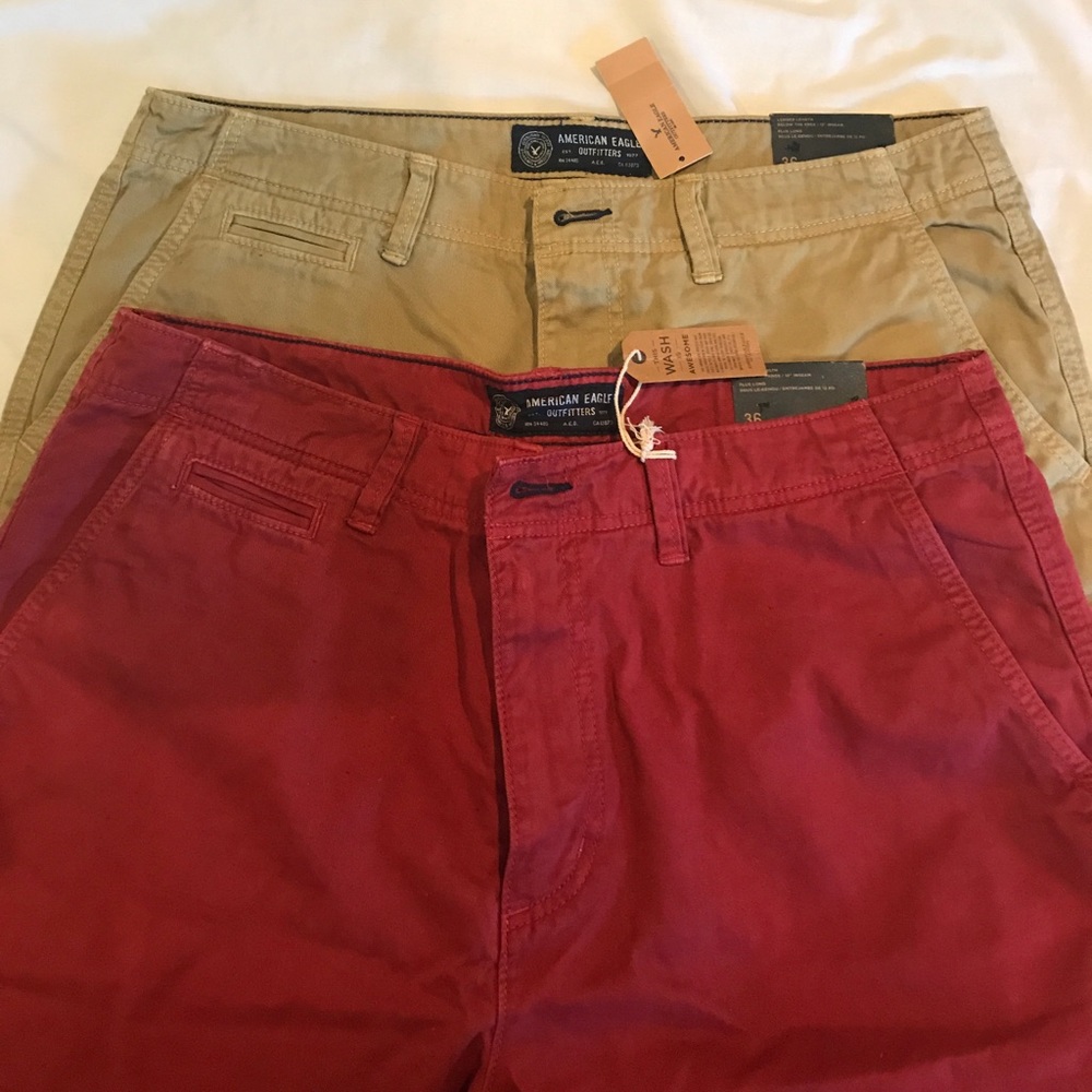 Two Pairs of American Eagle Shorts