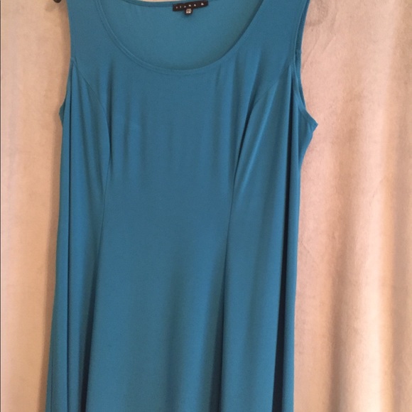 Pretty turquoise dress with jacket. Worn once - Picture 2 of 3