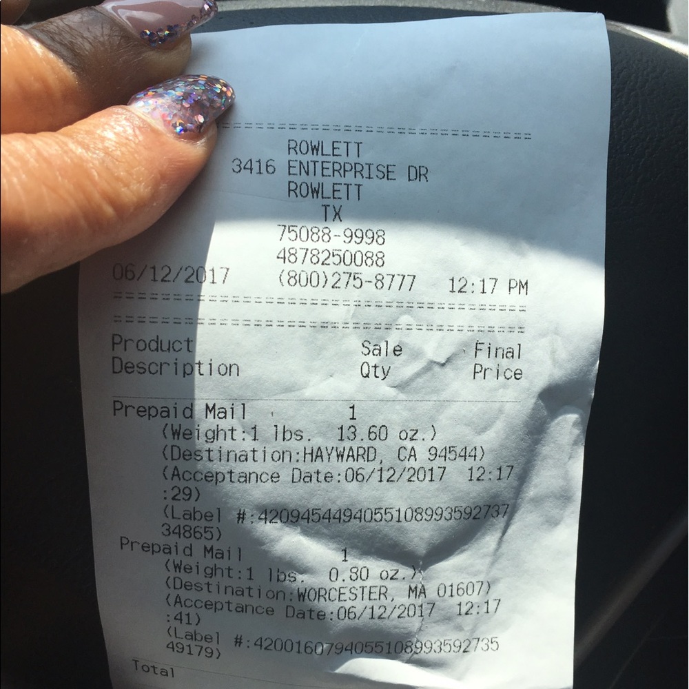 Items sent for both Rominlucky & itsmichelleg66 👍