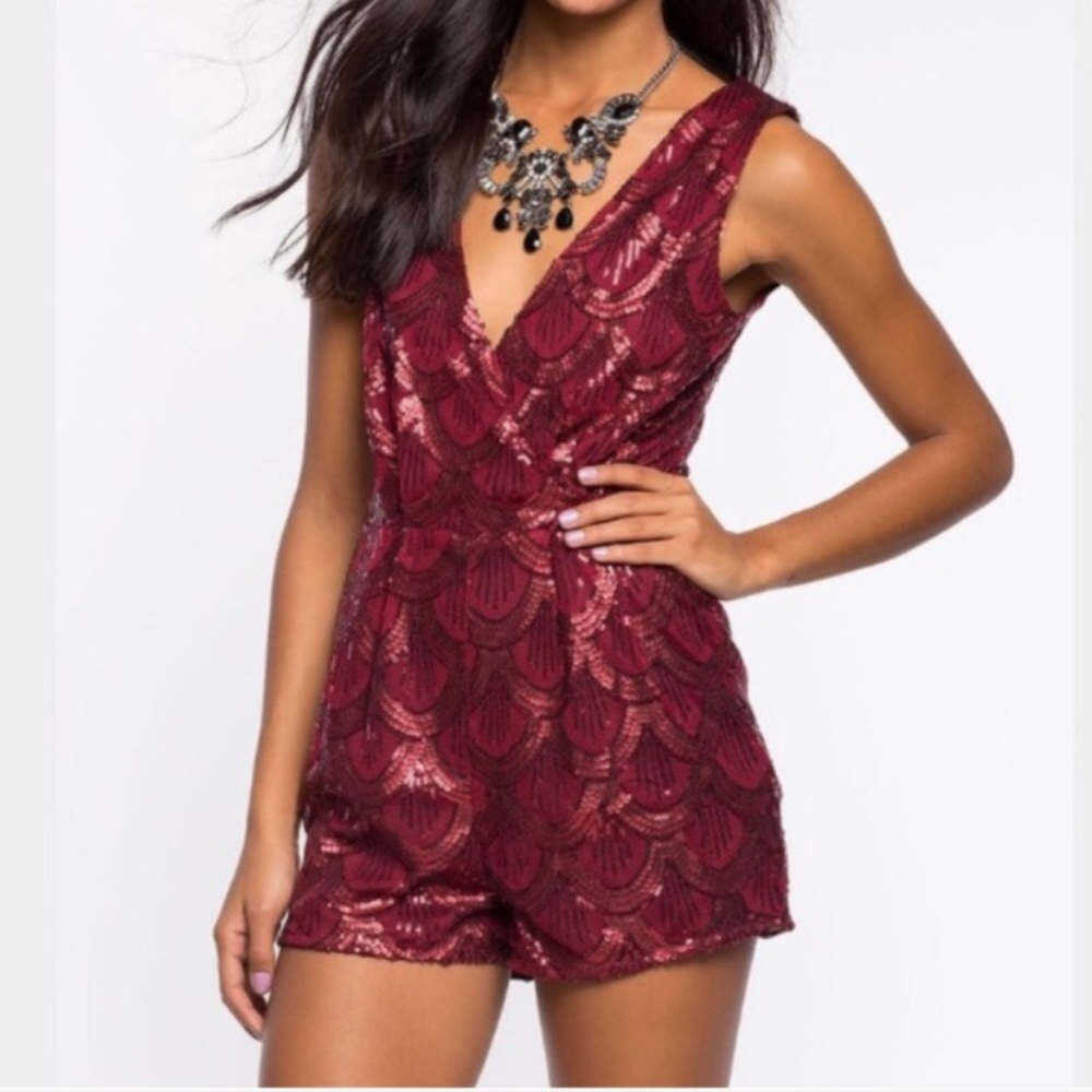 Sequin Romper