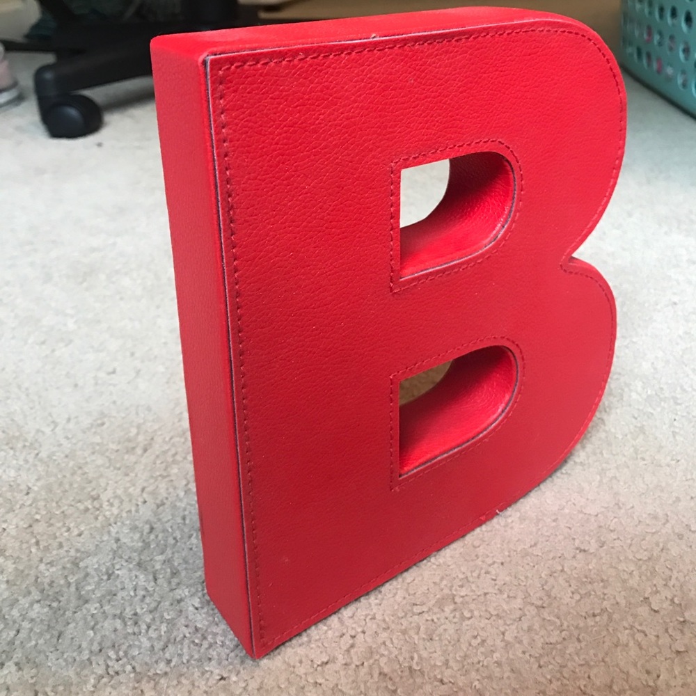 Large 3D Letter "B"