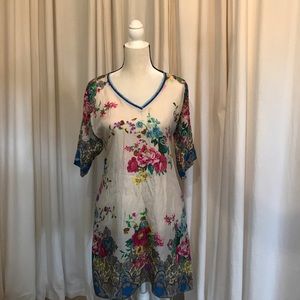 Johnny Was silk Dress