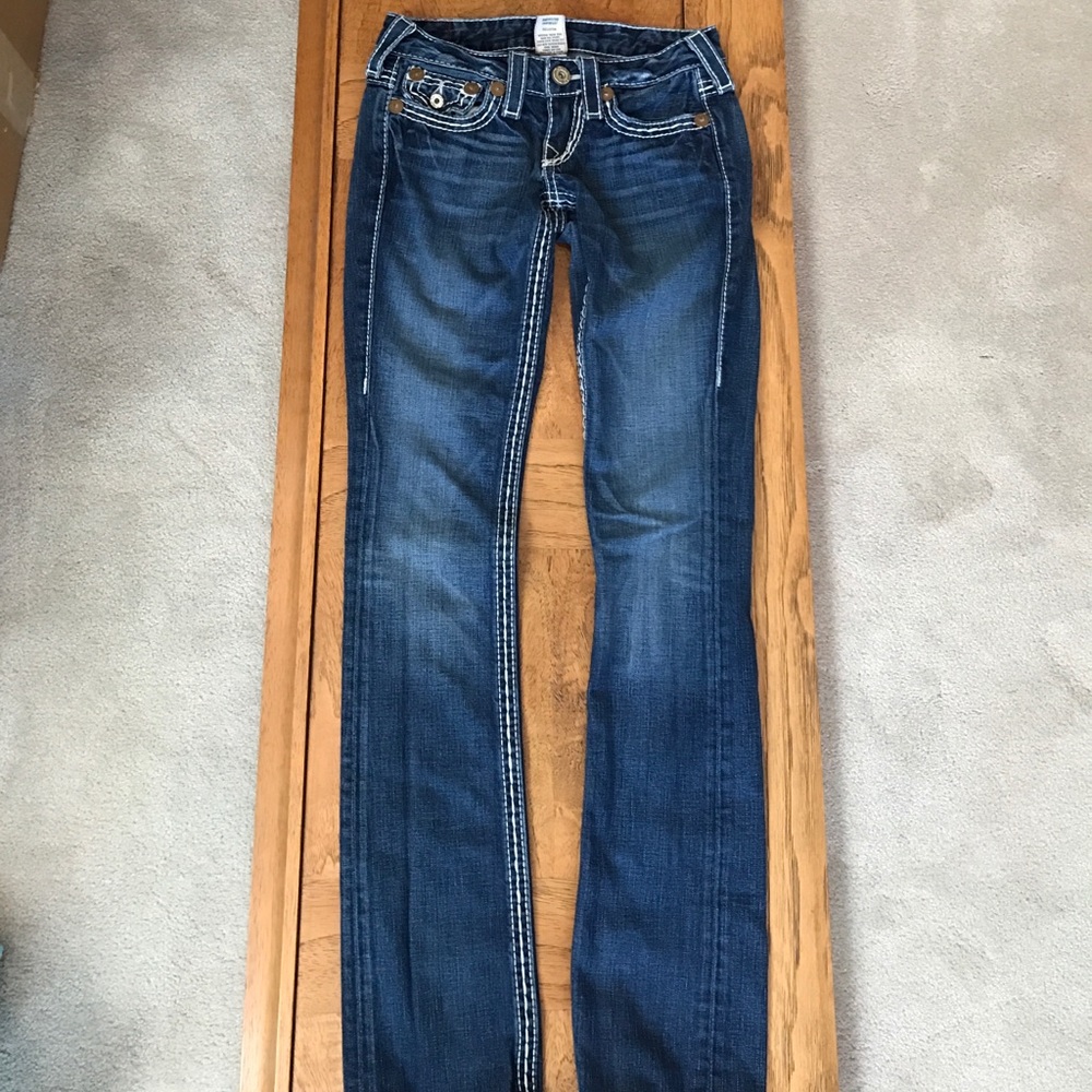 True religion blue jeans