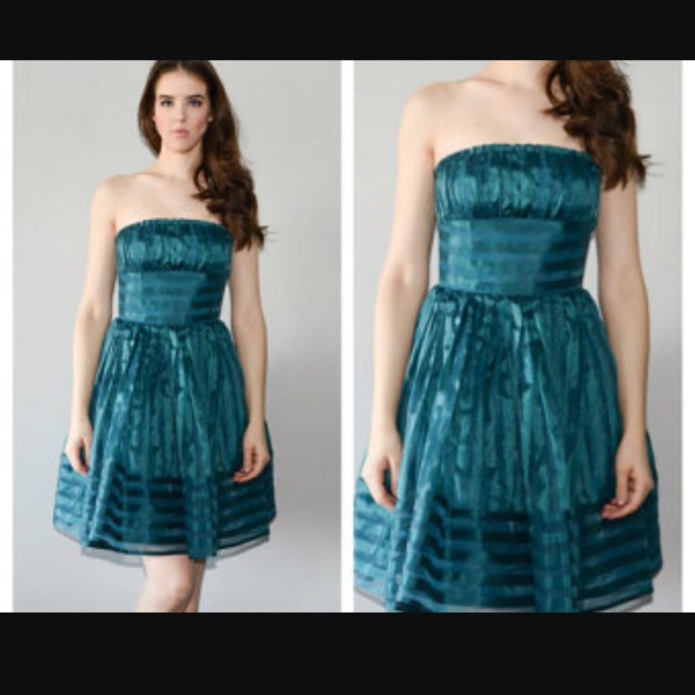 Vintage strapless dress