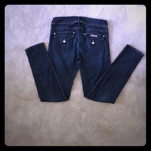 Hudson Dark Wash Skinny Jeans. Size 28