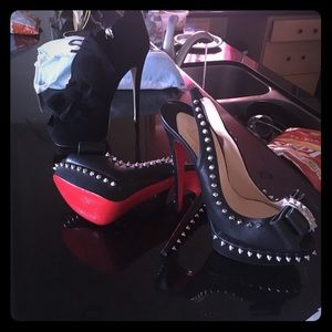 I'm selling my Red bottoms I wore one time