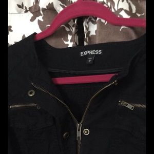 Express - Black Lightweight Jacket, sz Medium