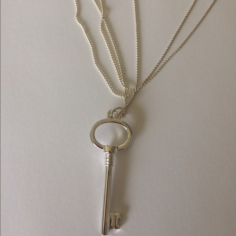 2.5" Tiffany & Co. Oval Key Pendant