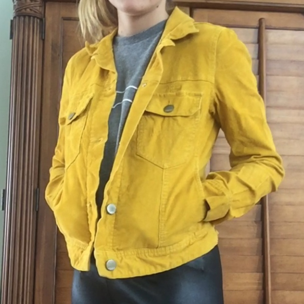 SOLD - Vintage Yellow Gap Jacket