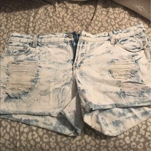 Forever 21 Light Jean Shorts