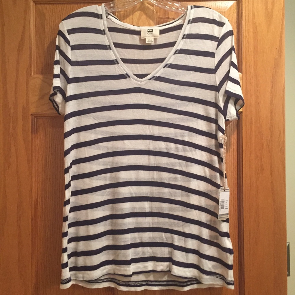 Quiksilver striped shirt. New with tags