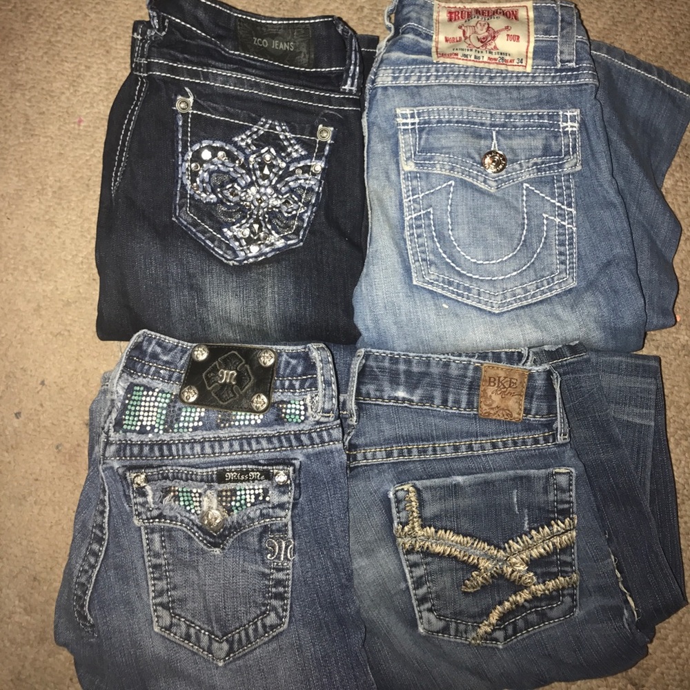 Bundle of size 24-26 pants