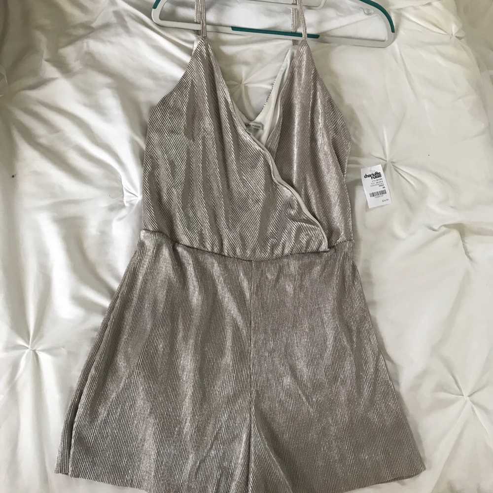 Silver Romper