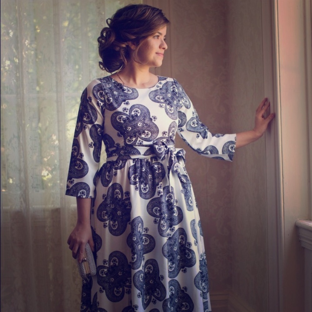 🖤Dainty Jewells🖤 - Elegant Tea Dress-Maxi Length