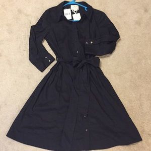 Kate Spade belted shirt dress