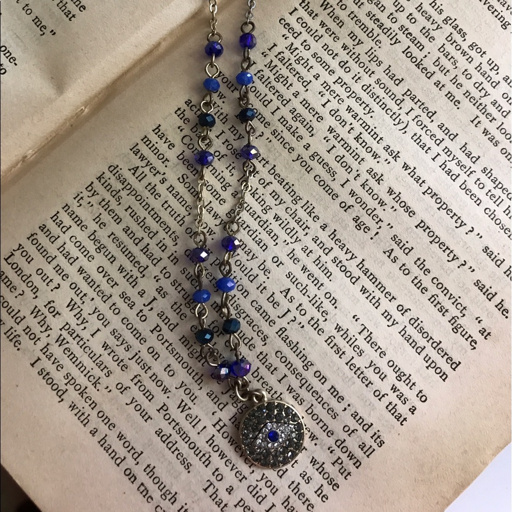 Evil eye necklace