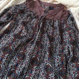 Sheer Fire LA blouse