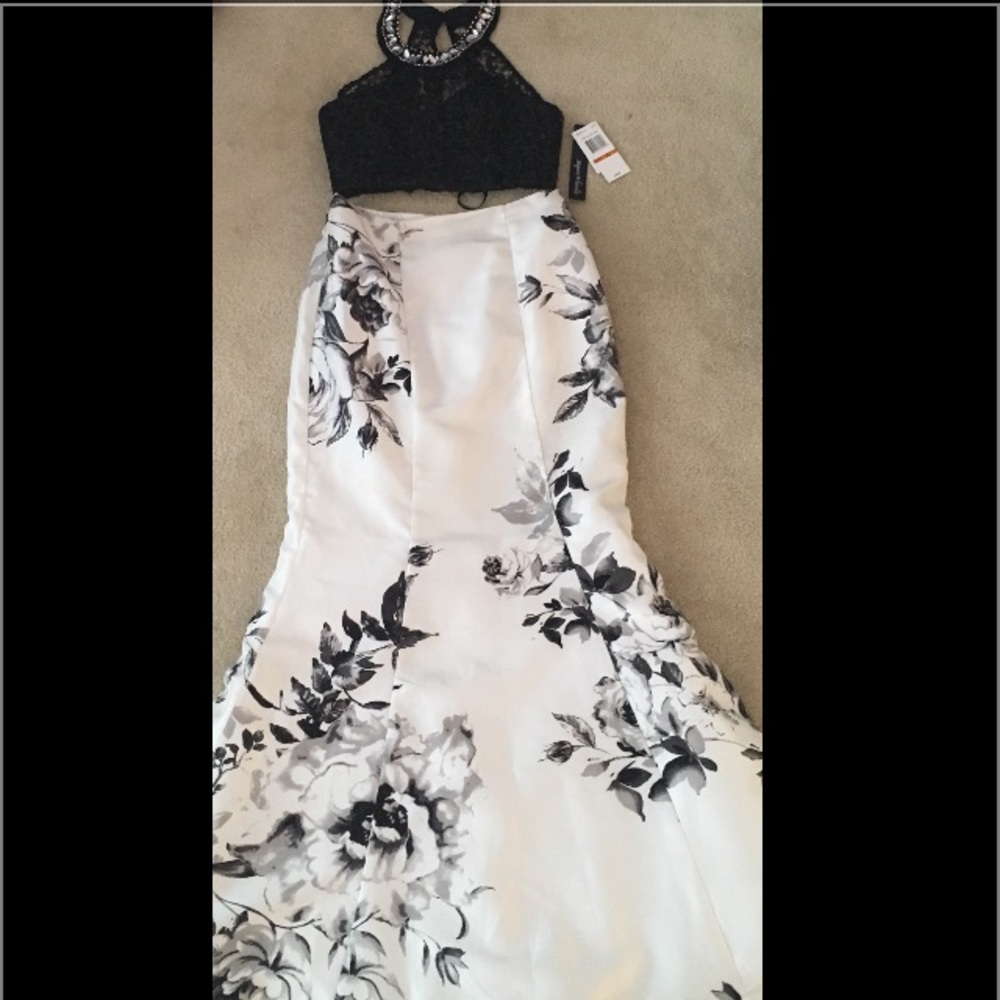 Two Piece Prom Dress