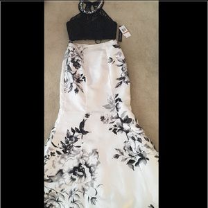 Two Piece Prom Dress