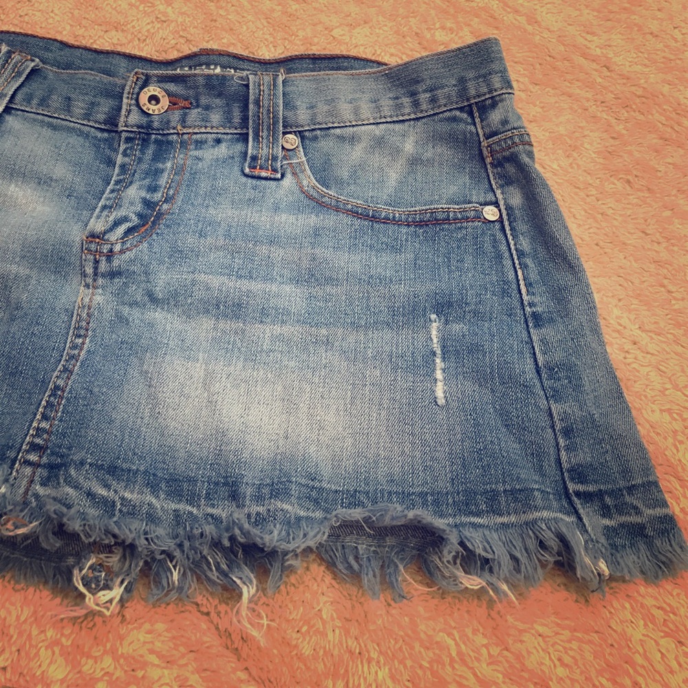🔥Ultra mini jean skirt