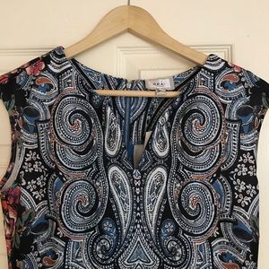 Eci Scuba Dress - size 6. stretch. NWT