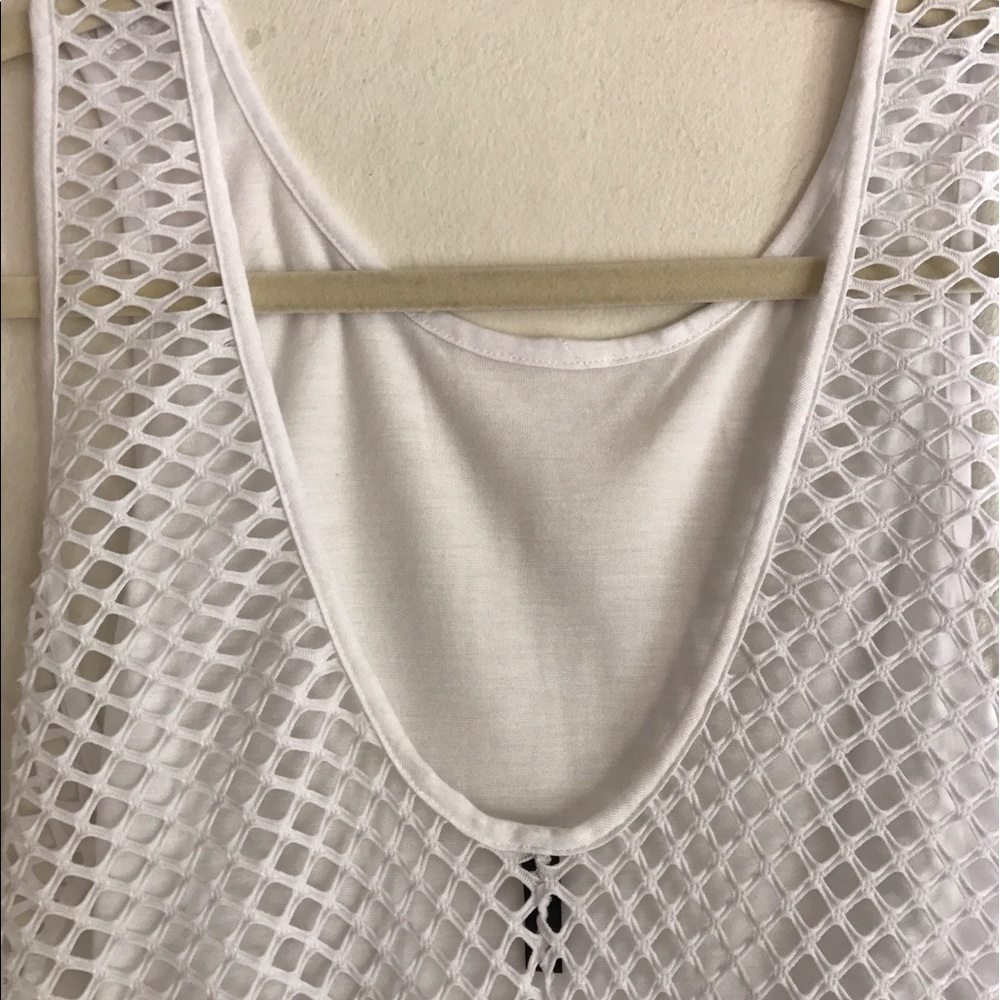 NWOT Riller and Fount Fishnet Tank - Picture 2 of 4