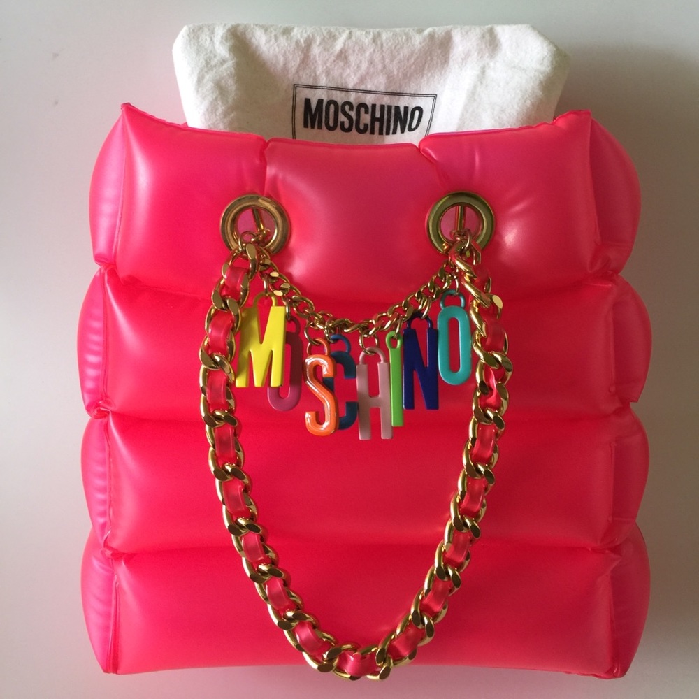 MOSCHINO Barbie inflatable tote handbag - Picture 1 of 8