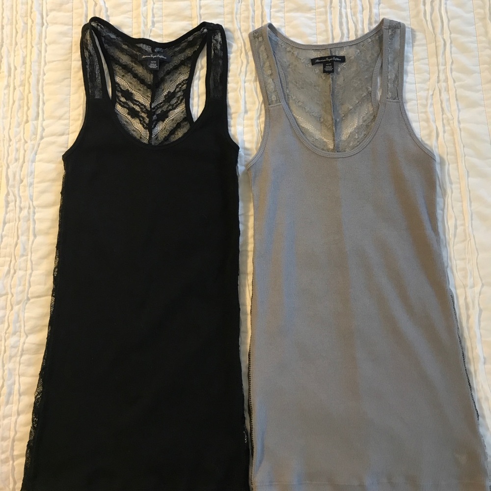 Two American Eagle tank tops