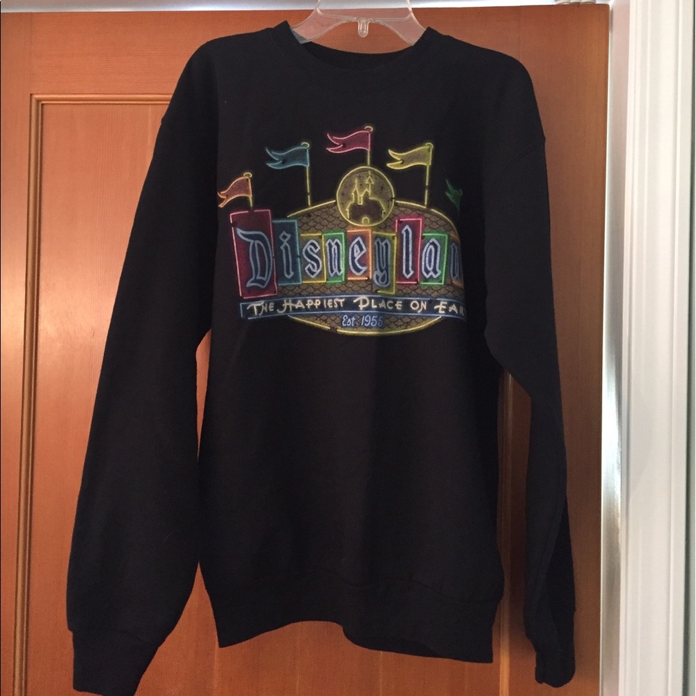Vintage (glow in the dark) Disneyland crew neck