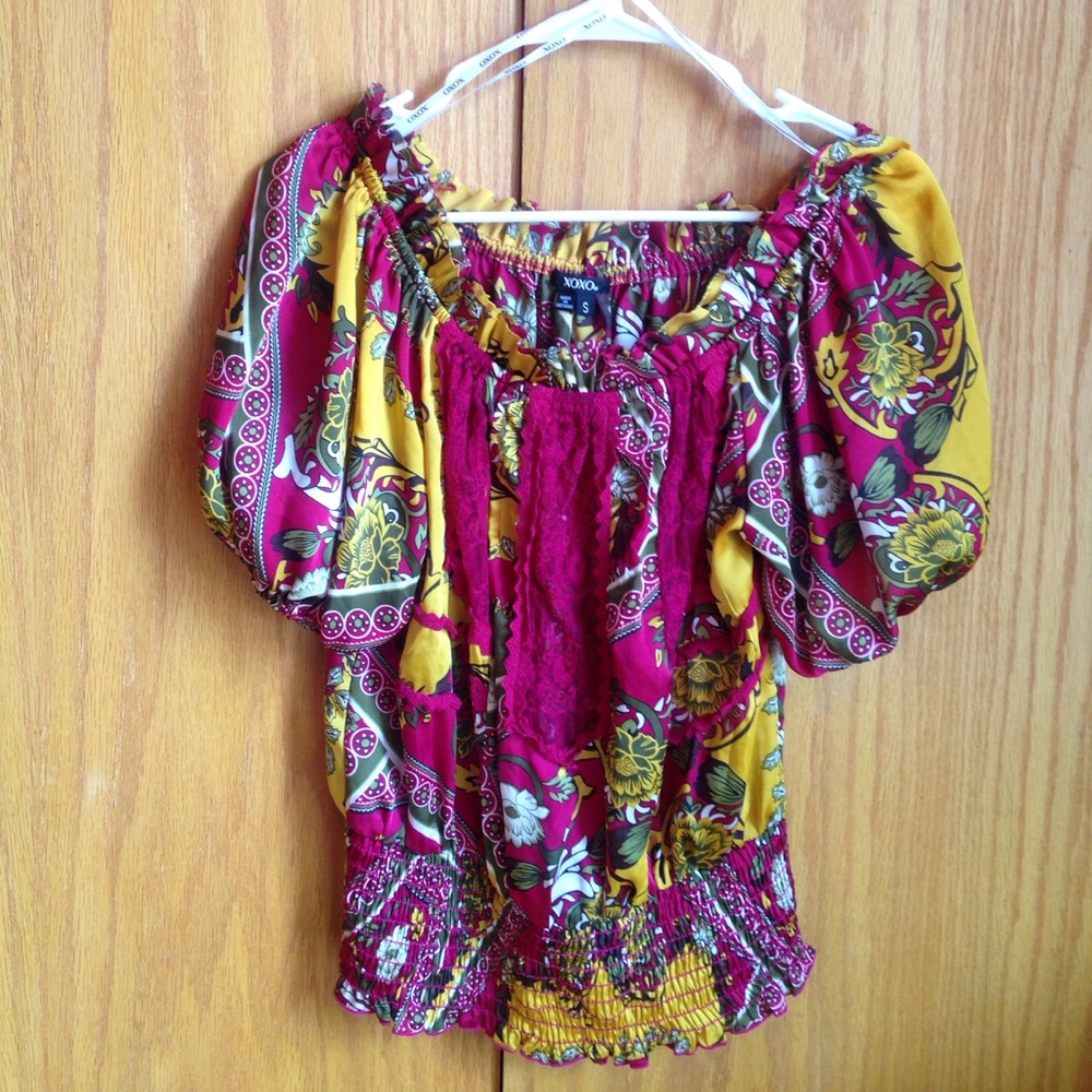 XOXO ♥️ Lace Boho Top