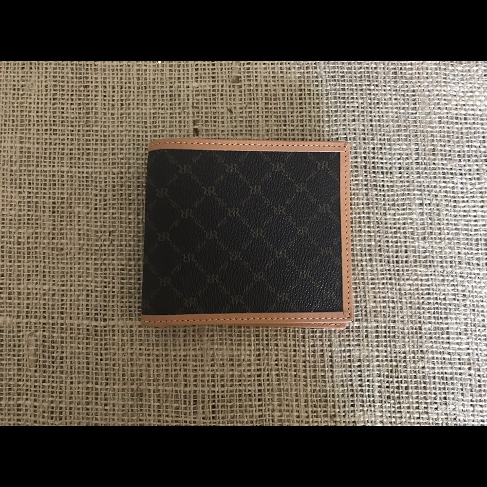 RIONI men's leather wallet. Never used