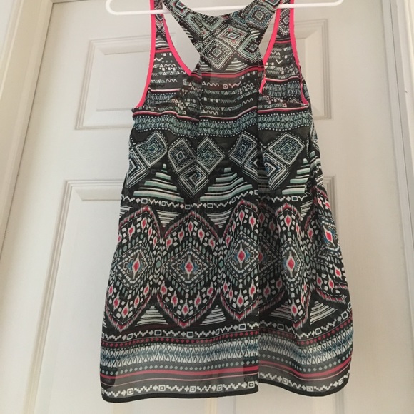 Patterned tank top - Picture 2 of 4