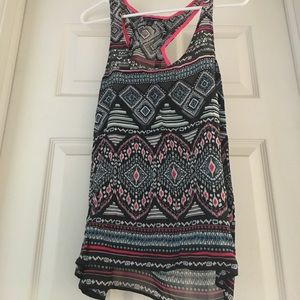 Patterned tank top