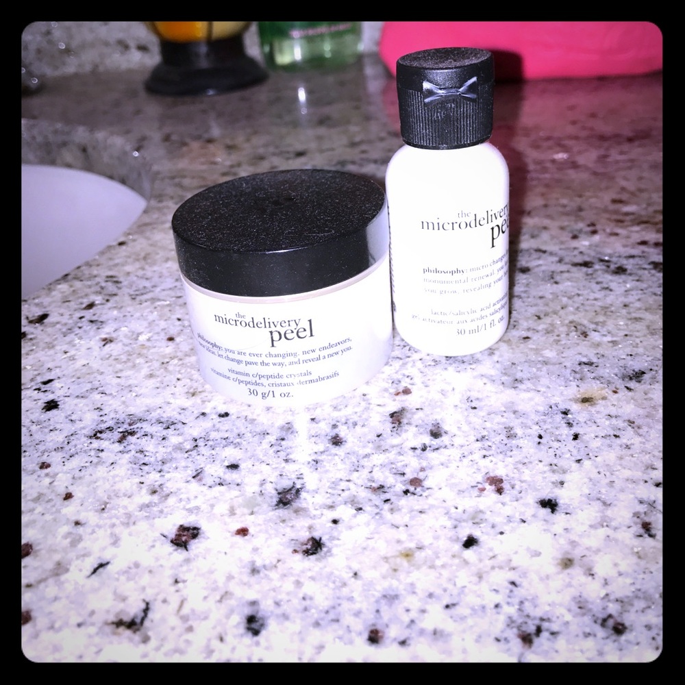 Philosophy microdelivery peel 🍊😍