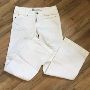 NWOT White trouser jeans