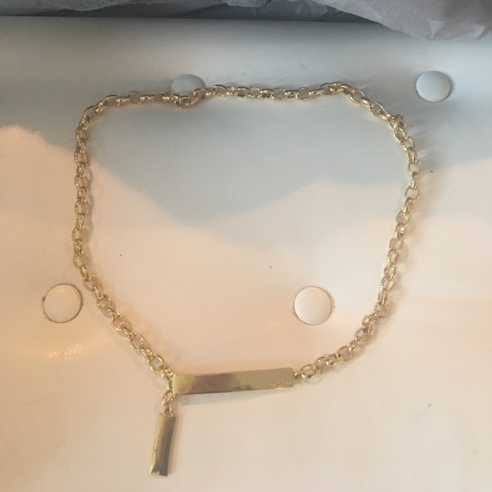 Anne Klein 2 gold chain belt