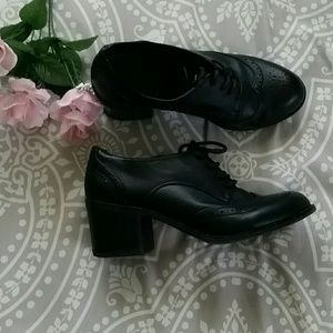 London Heeled Oxfords