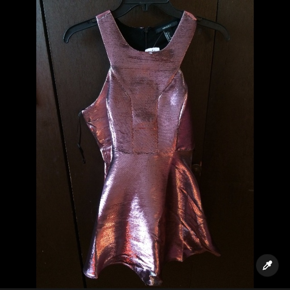 Metallic Club Dress