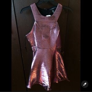 Metallic Club Dress