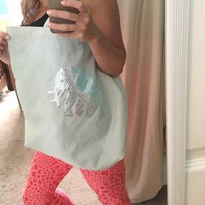 Banana Republic large tote bag with elephant