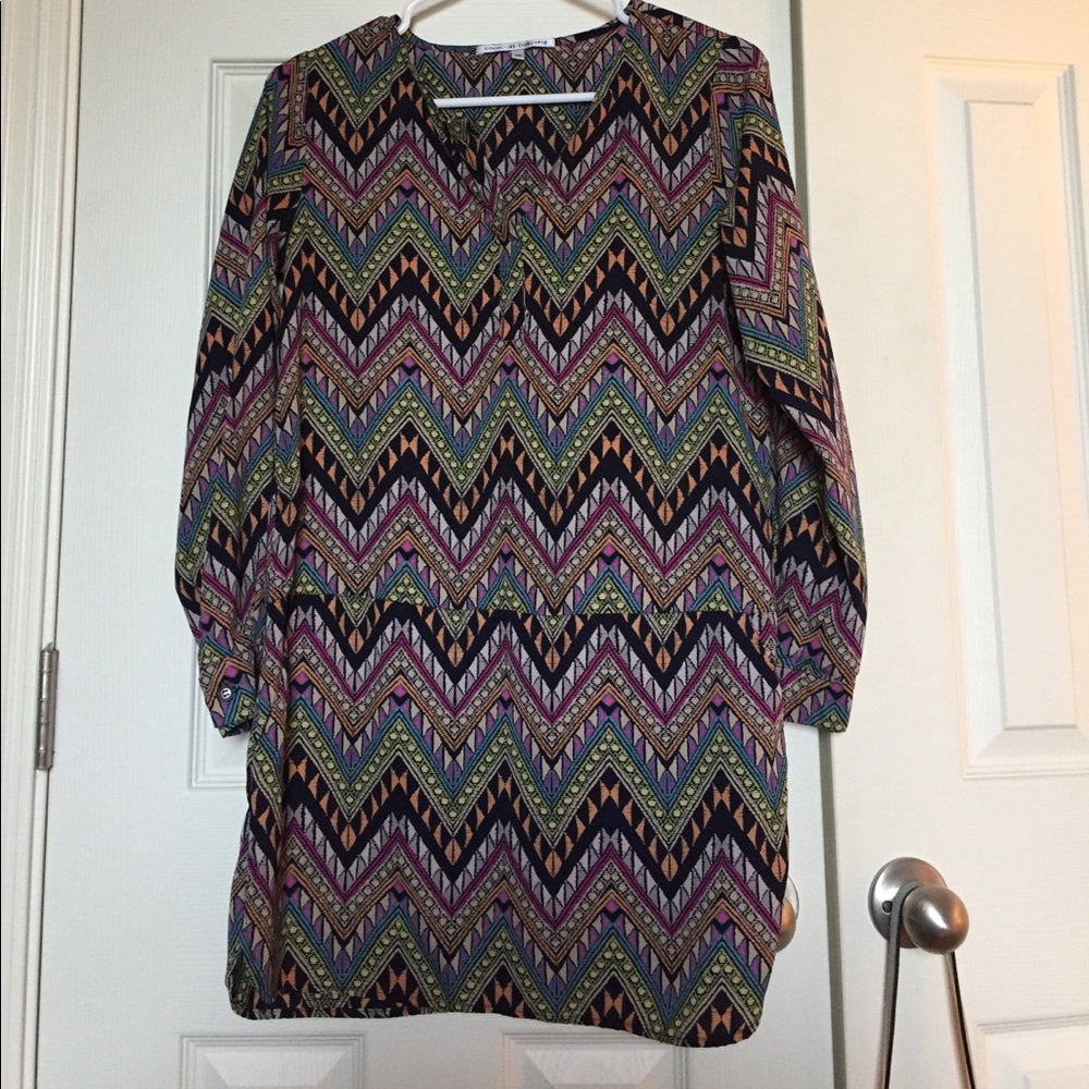Collective Concepts boho mini dress size XS