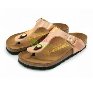 rose gold birkenstocks