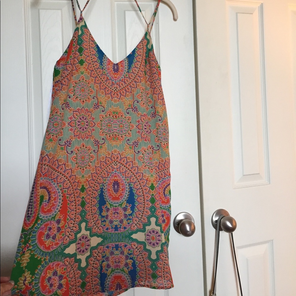 GLAM dress with fun print Size Small