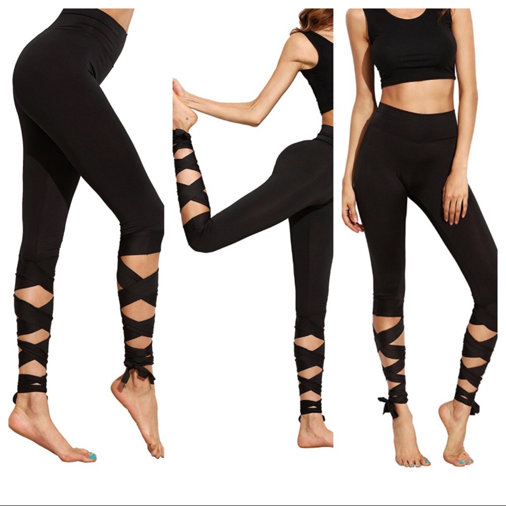 Black yoga/ ballet leggings