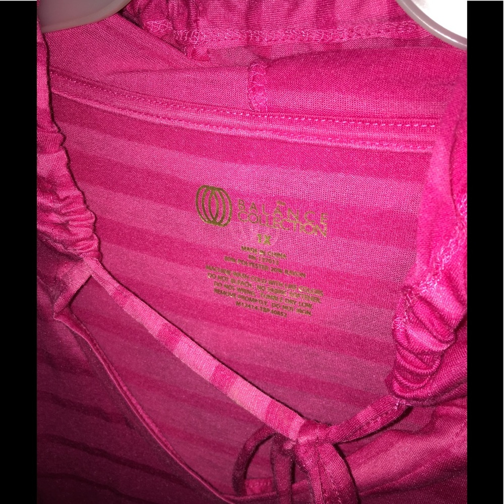 1X Lightweight pink hoodie -Final Price-