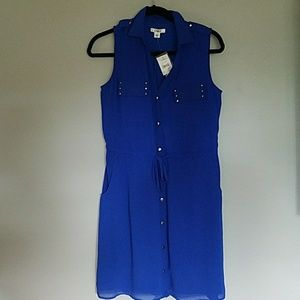 Cobalt blue dress