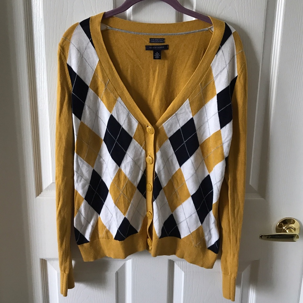 Tommy Hilfiger cardigan.