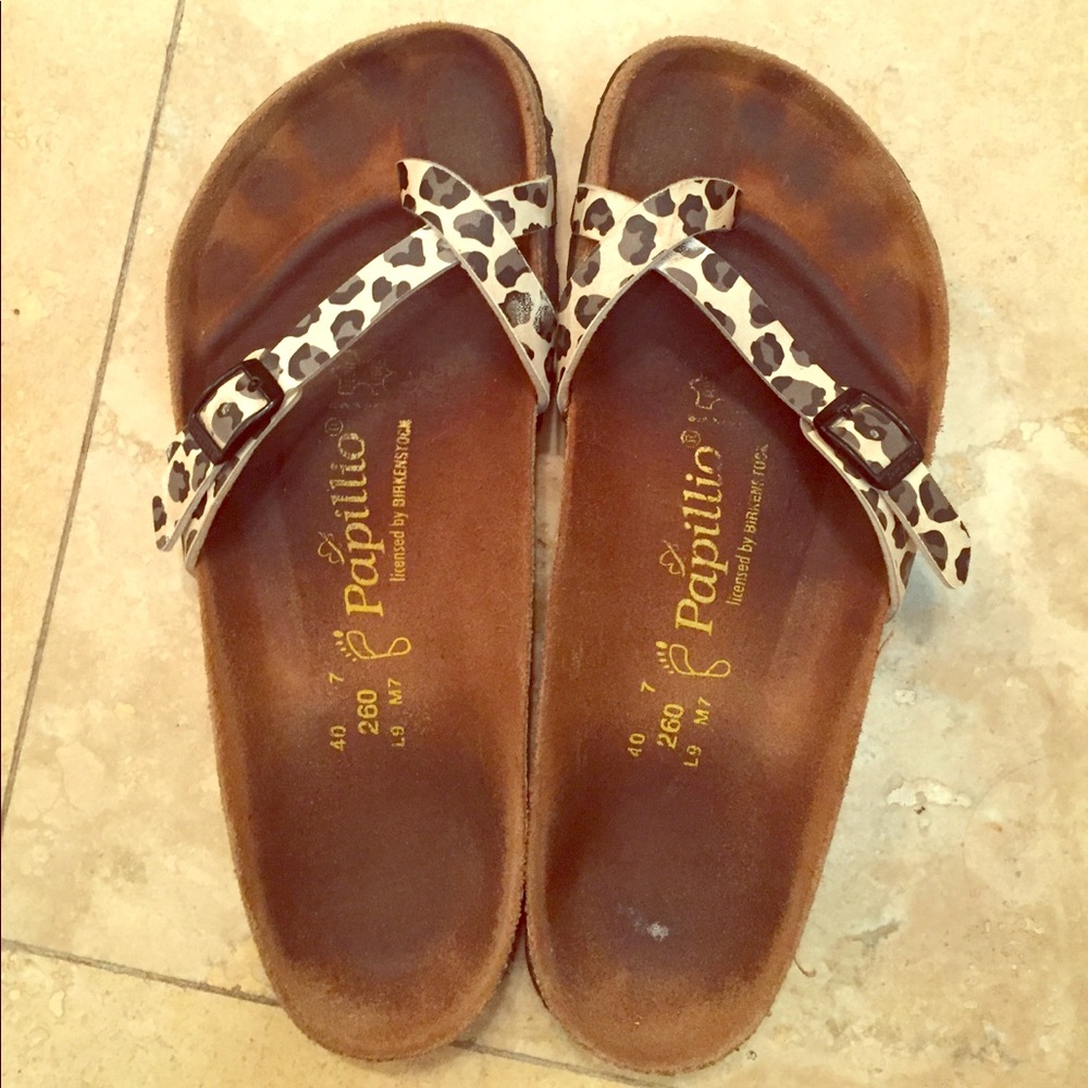 Women's Snow Leopard Birkenstocks